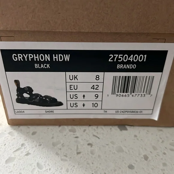 Dr. Martens Black Sandals with Silver Accents - Picture 4 of 4